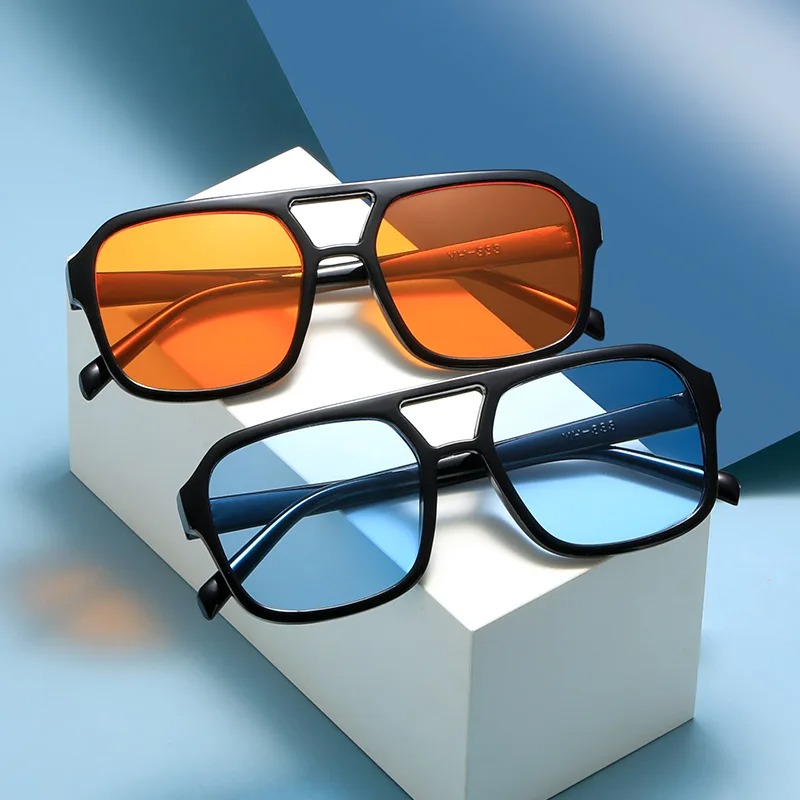 Vintage Fashion Streetwear - New Pc Frame Round Sunglasses Women