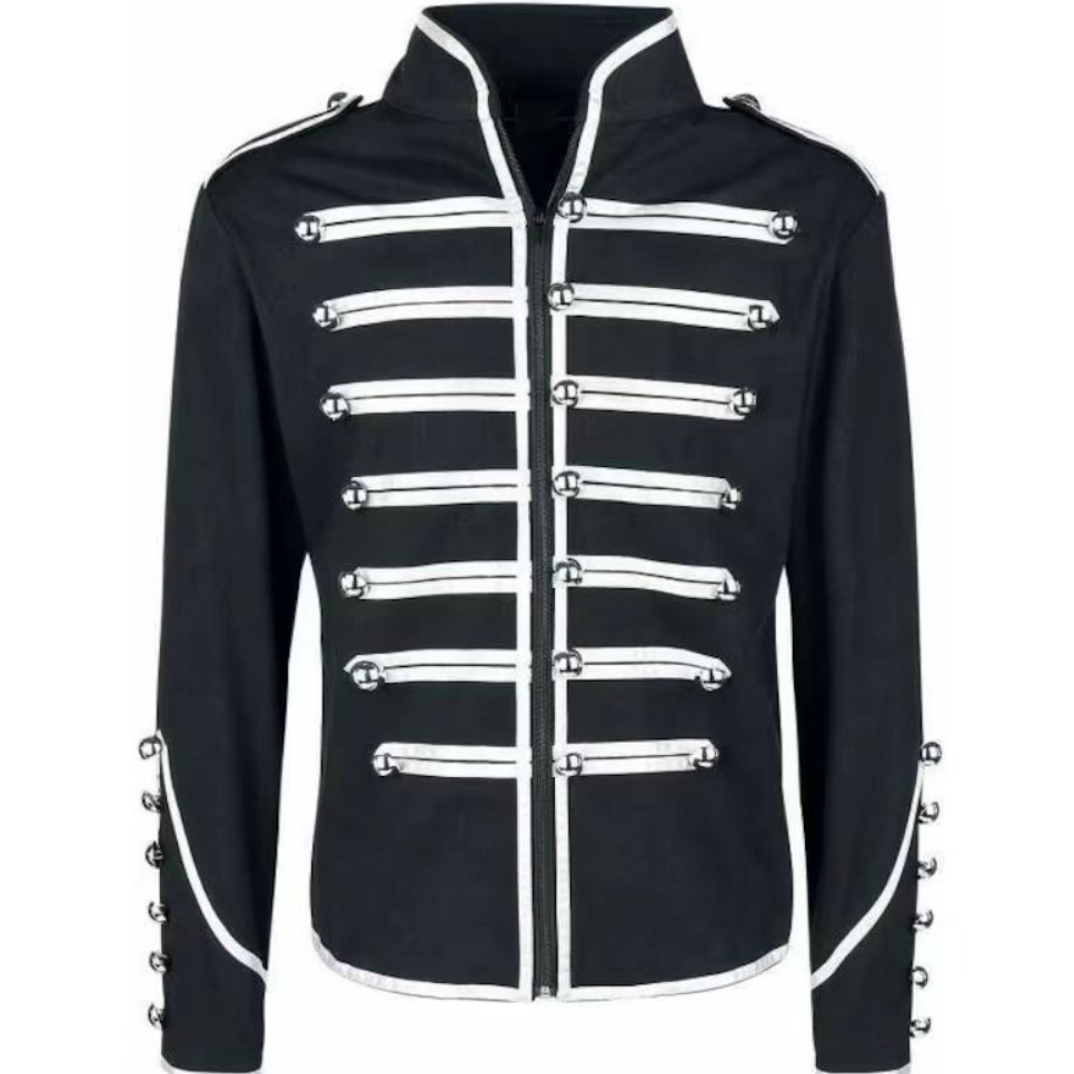 Vintage Fashion Dress - Men's Steampunk Rockstar Jacket Vintage My