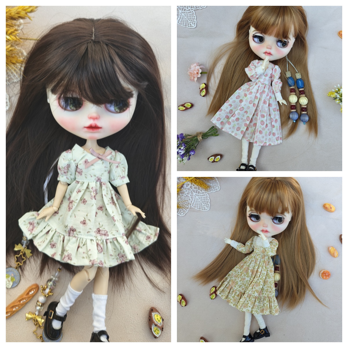 Vintage Fashion Dolls - NEW blythe dolls clothes Vintage Cute