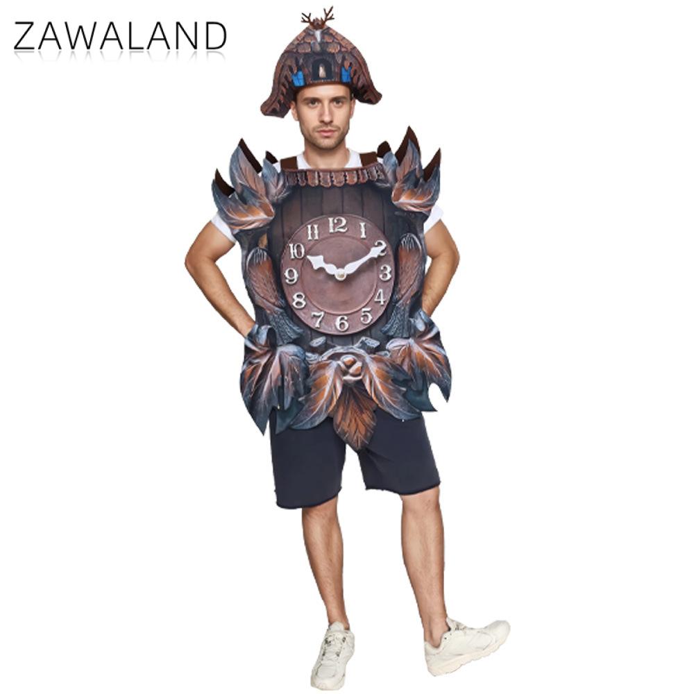 Vintage Old Fashion - Zawaland Vintage Clock Costume with Hat