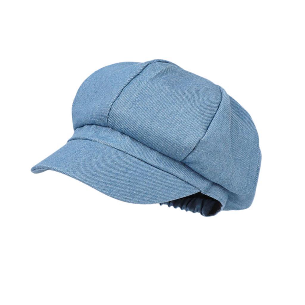 Vintage Fashion Hats - Women Newsboy Cap Slouchy Vintage Fashion