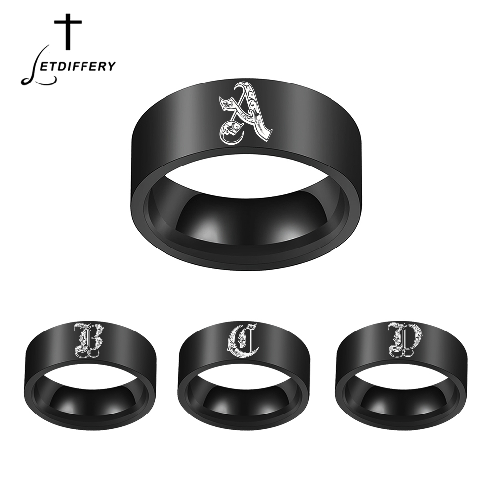 Vintage Fashion Guild - Letdiffery Customized Engraved Initials A to