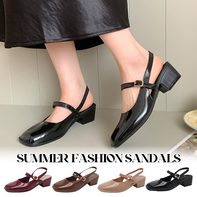 Women's Sandals Summer 2025 Sq - مراجعة Vintage Old Fashion وسعره