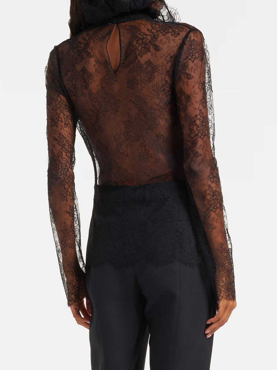 VGH Sexy Vintage Solid Lace Sl - مراجعة Vintage Fashion Style Female وسعره