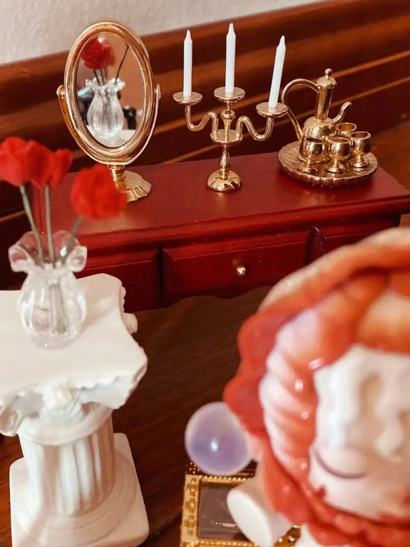 1:12 Scale Miniature Vintage C - مراجعة Vintage Fashion Dolls وسعره