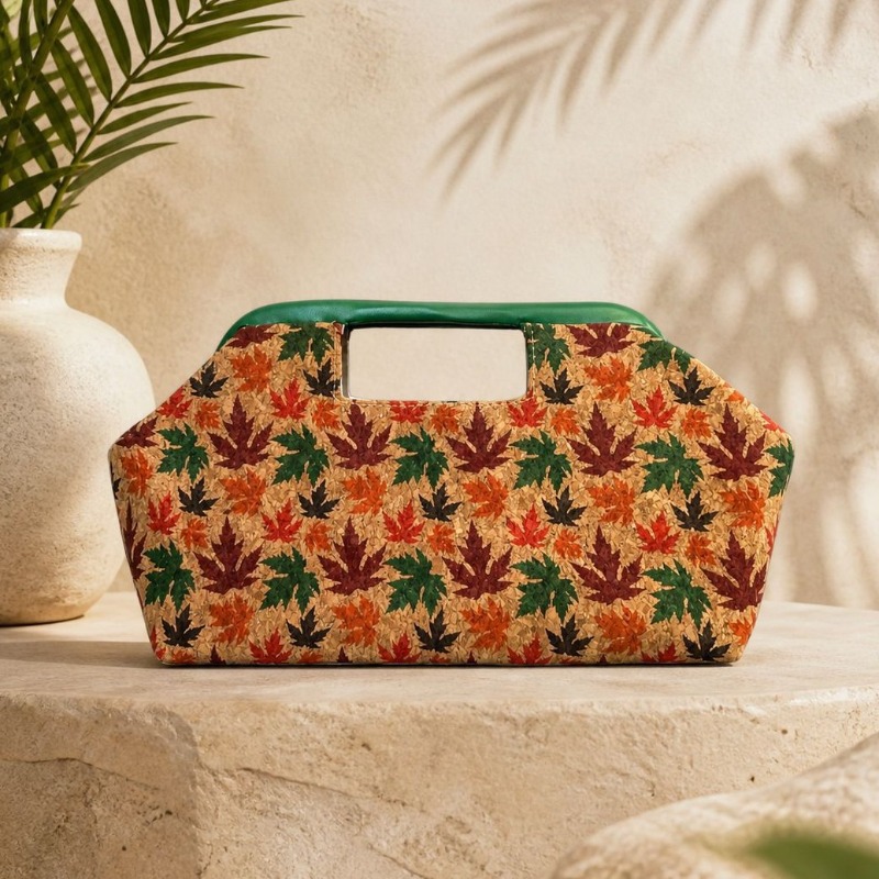 Fashionable Maple Leaf Pattern - مراجعة Vintage Fashion Style Female وسعره