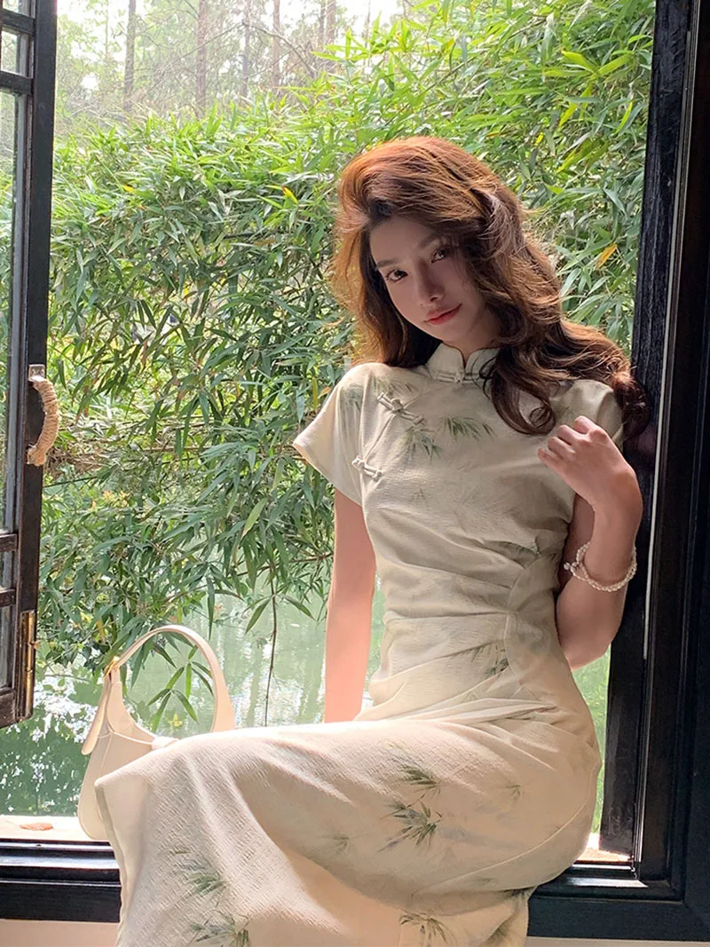 2023 New Chinese Style Dress C - مراجعة Vintage Fashion Looks وسعره