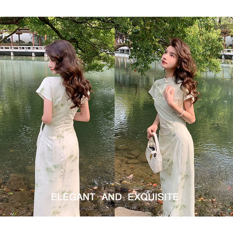 2023 New Chinese Style Dress C - مراجعة Vintage Fashion Looks وسعره