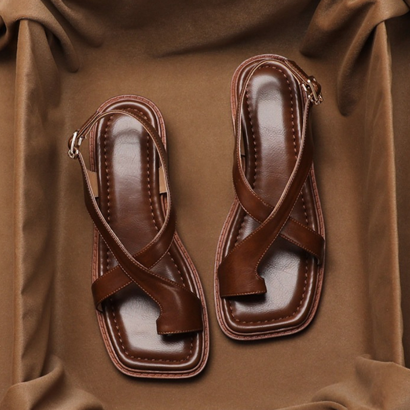 Vintage Summer Open Toe Women  - مراجعة Vintage Fashion Dress وسعره
