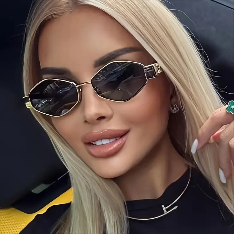 Vintage Punk Style Sunglasses  - مراجعة Vintage Fashion Streetwear وسعره