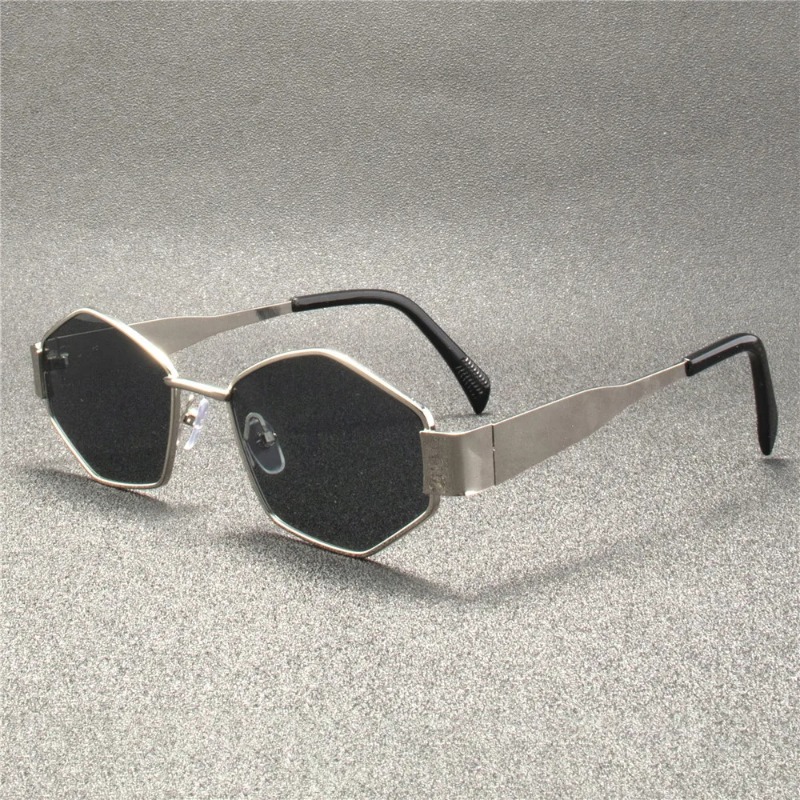 Vintage Punk Style Sunglasses  - مراجعة Vintage Fashion Streetwear وسعره