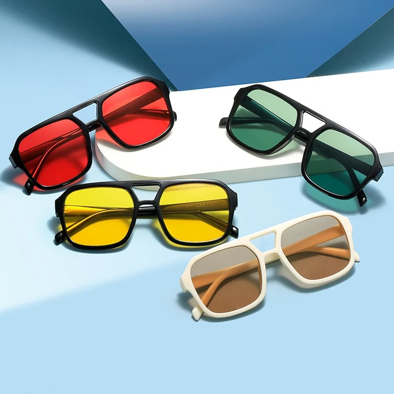 New Pc Frame Round Sunglasses  - مراجعة Vintage Fashion Streetwear وسعره