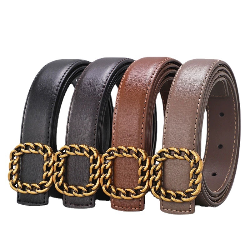 Ladies' vintage square buckle  - مراجعة Vintage Fashion Looks وسعره