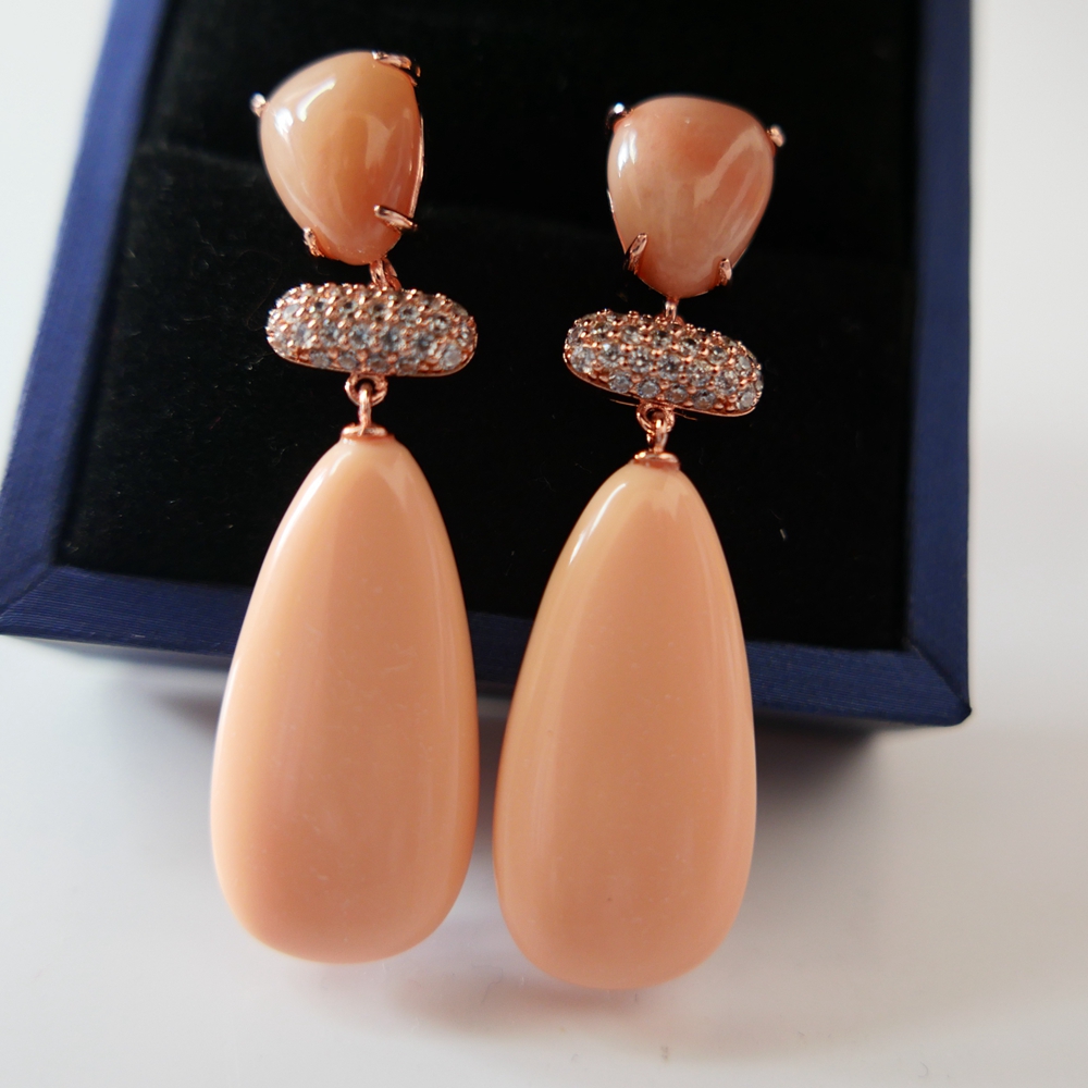 KQDANCE Long Water Drop Orange - مراجعة Vintage Fashion Guild وسعره