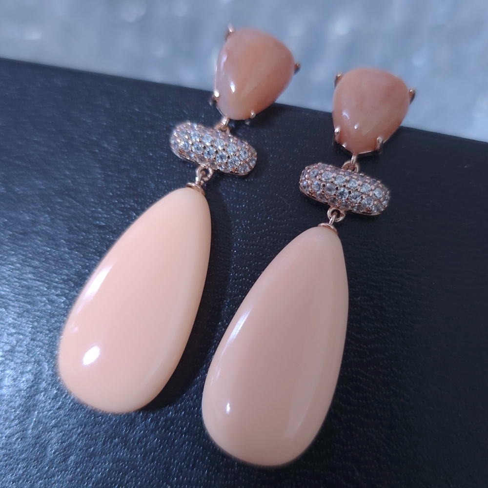 KQDANCE Long Water Drop Orange - مراجعة Vintage Fashion Guild وسعره
