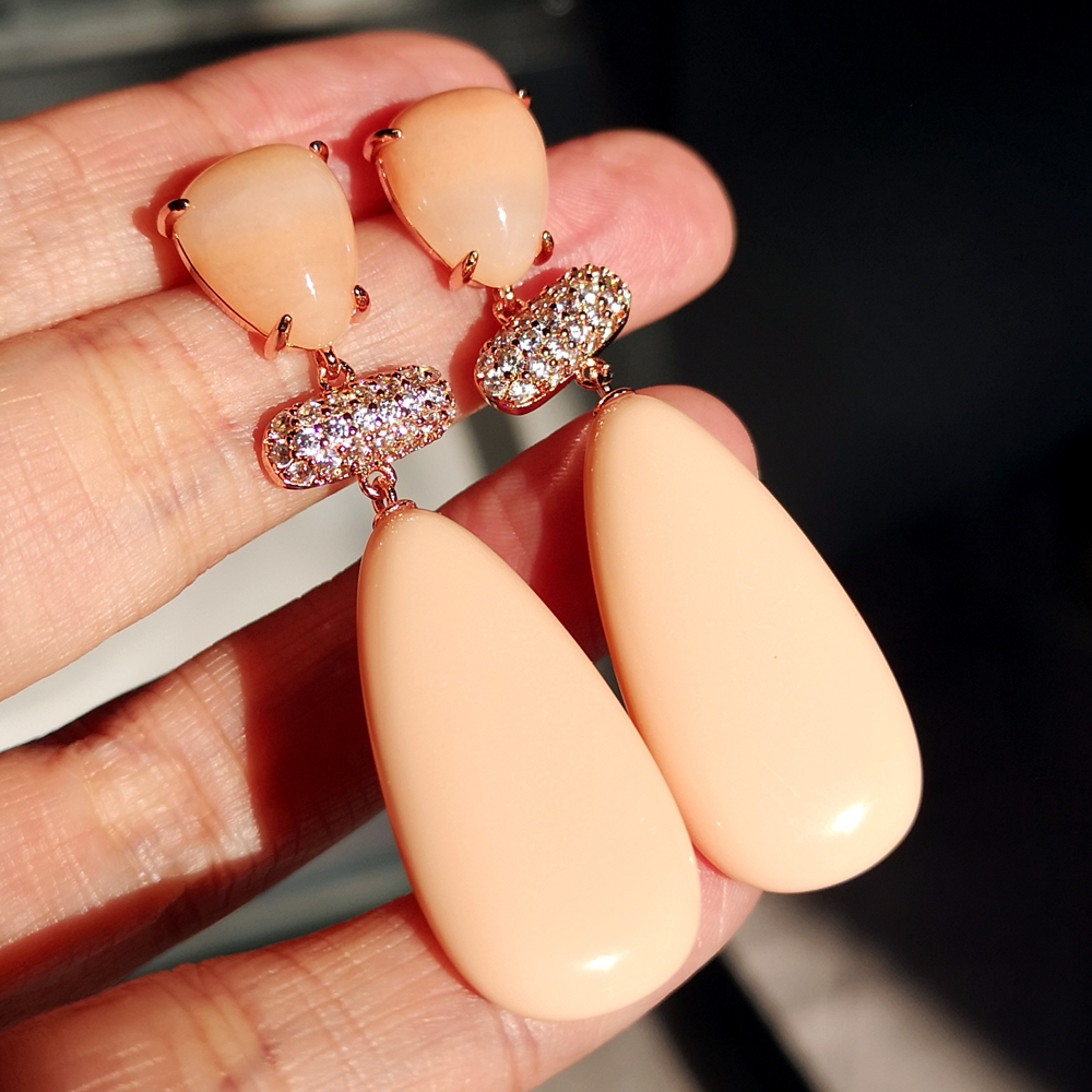 KQDANCE Long Water Drop Orange - مراجعة Vintage Fashion Guild وسعره