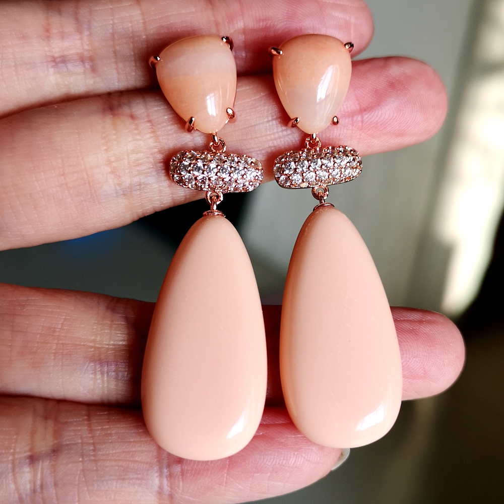 KQDANCE Long Water Drop Orange - مراجعة Vintage Fashion Guild وسعره