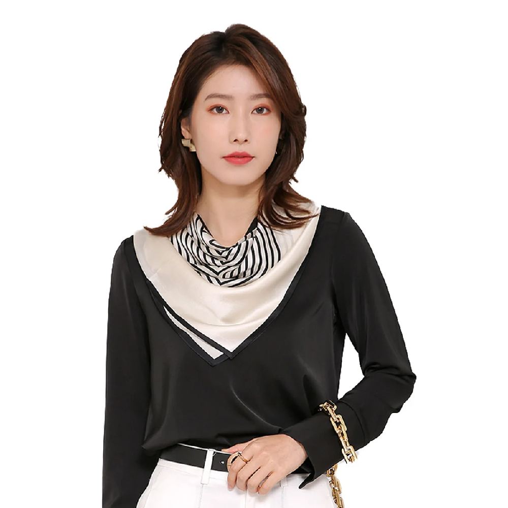 Vintage 100% Silk Scarf Women  - مراجعة Vintage Fashion Patterns وسعره