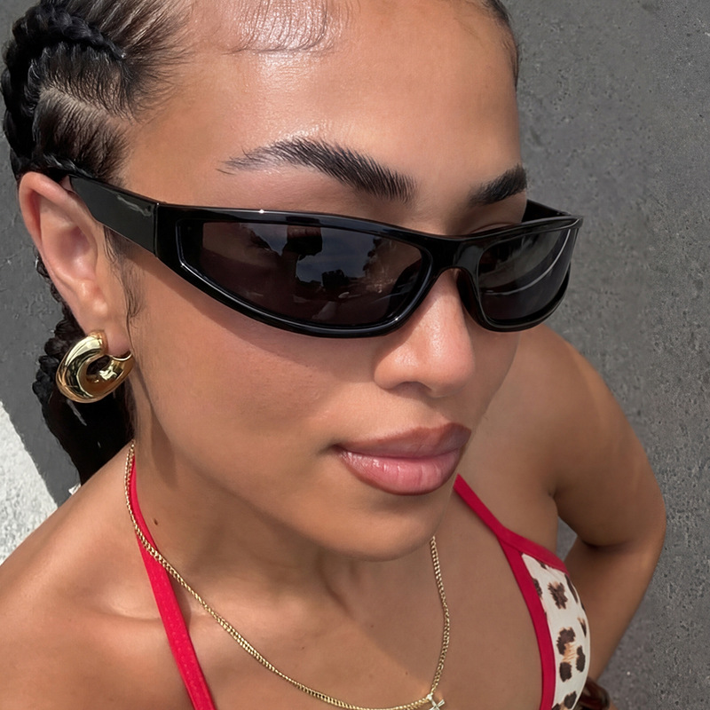 Y2K Narrow Rectangle Wrap Arou - مراجعة Vintage Fashion Streetwear وسعره