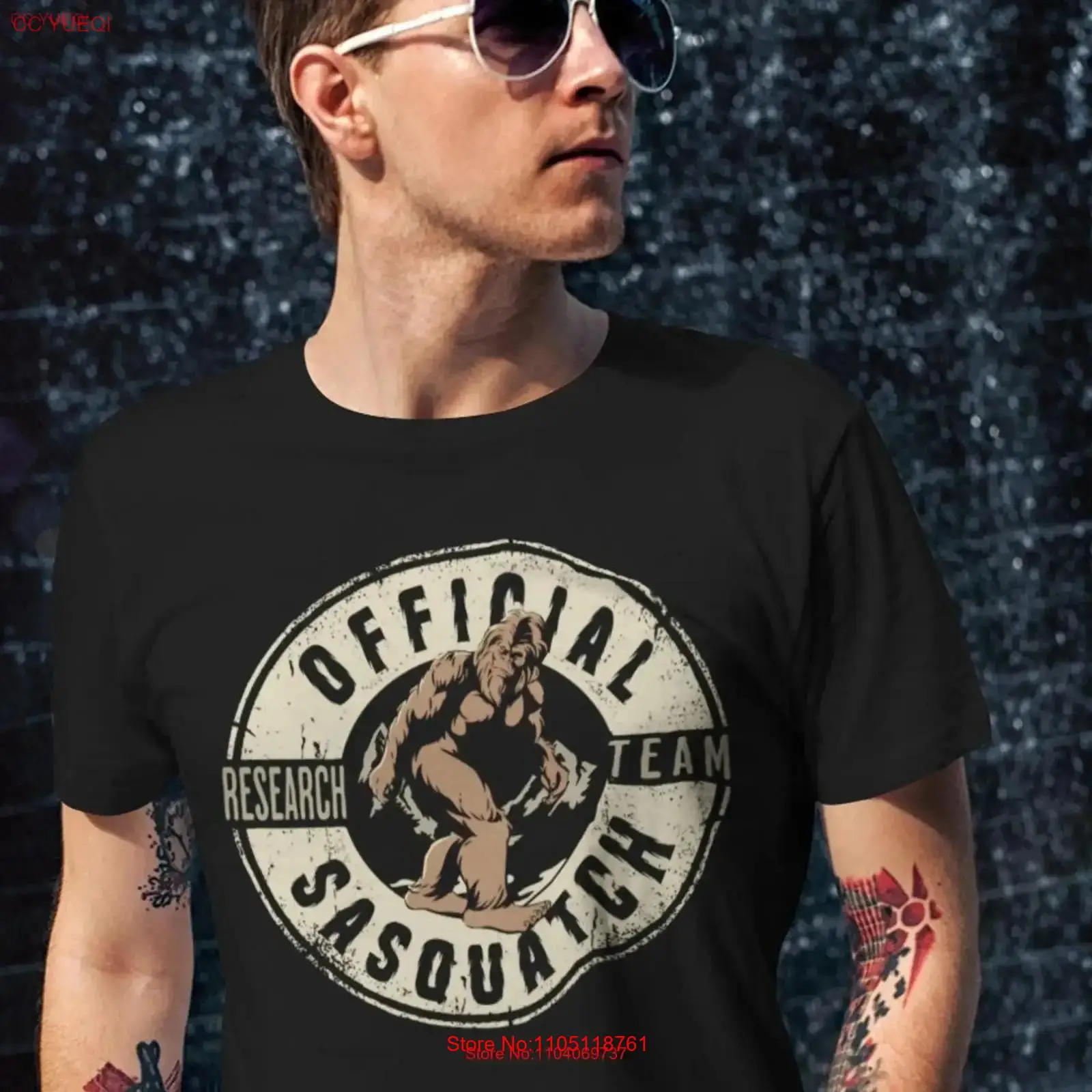 Men's Bigfoot T Shirt Sasquatc - مراجعة Vintage Fashion Research وسعره
