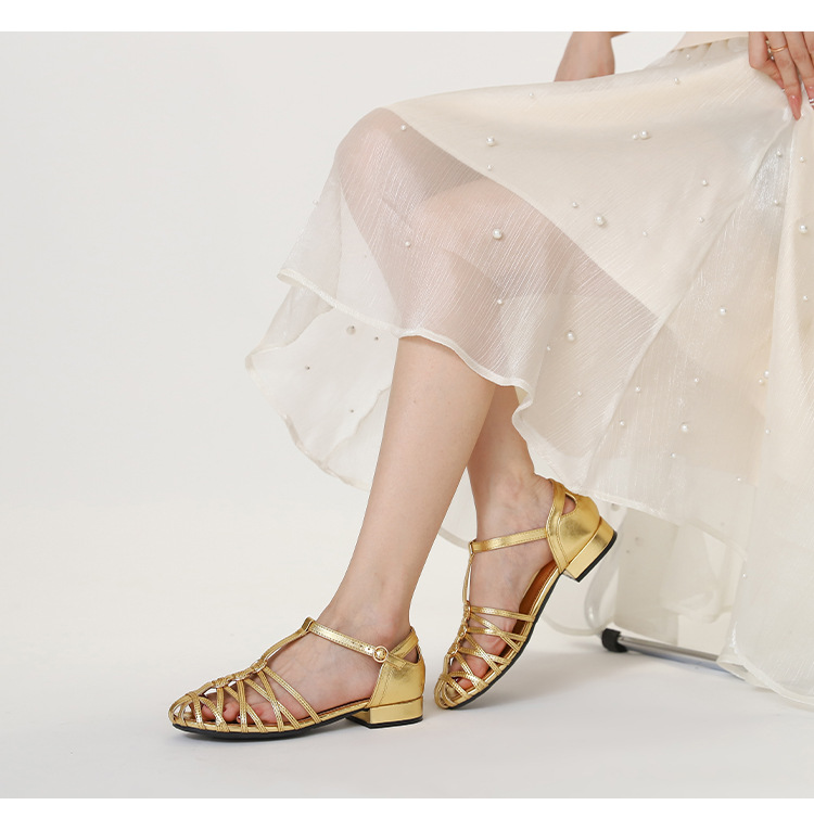 Plus Size Women Roman Sandals  - مراجعة Vintage Fashion Dress وسعره