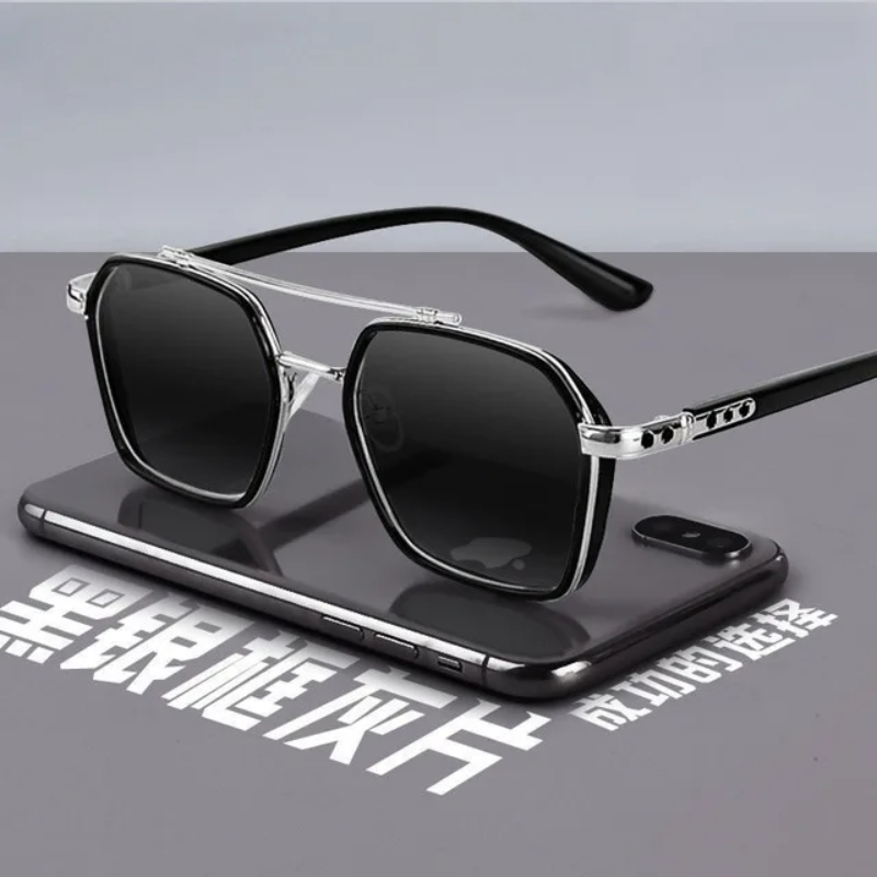 Trendy Anti-UV Sunglasses Men' - مراجعة Vintage Fashion Streetwear وسعره