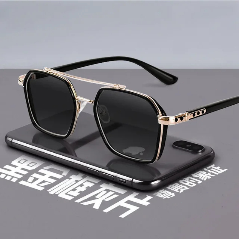 Trendy Anti-UV Sunglasses Men' - مراجعة Vintage Fashion Streetwear وسعره