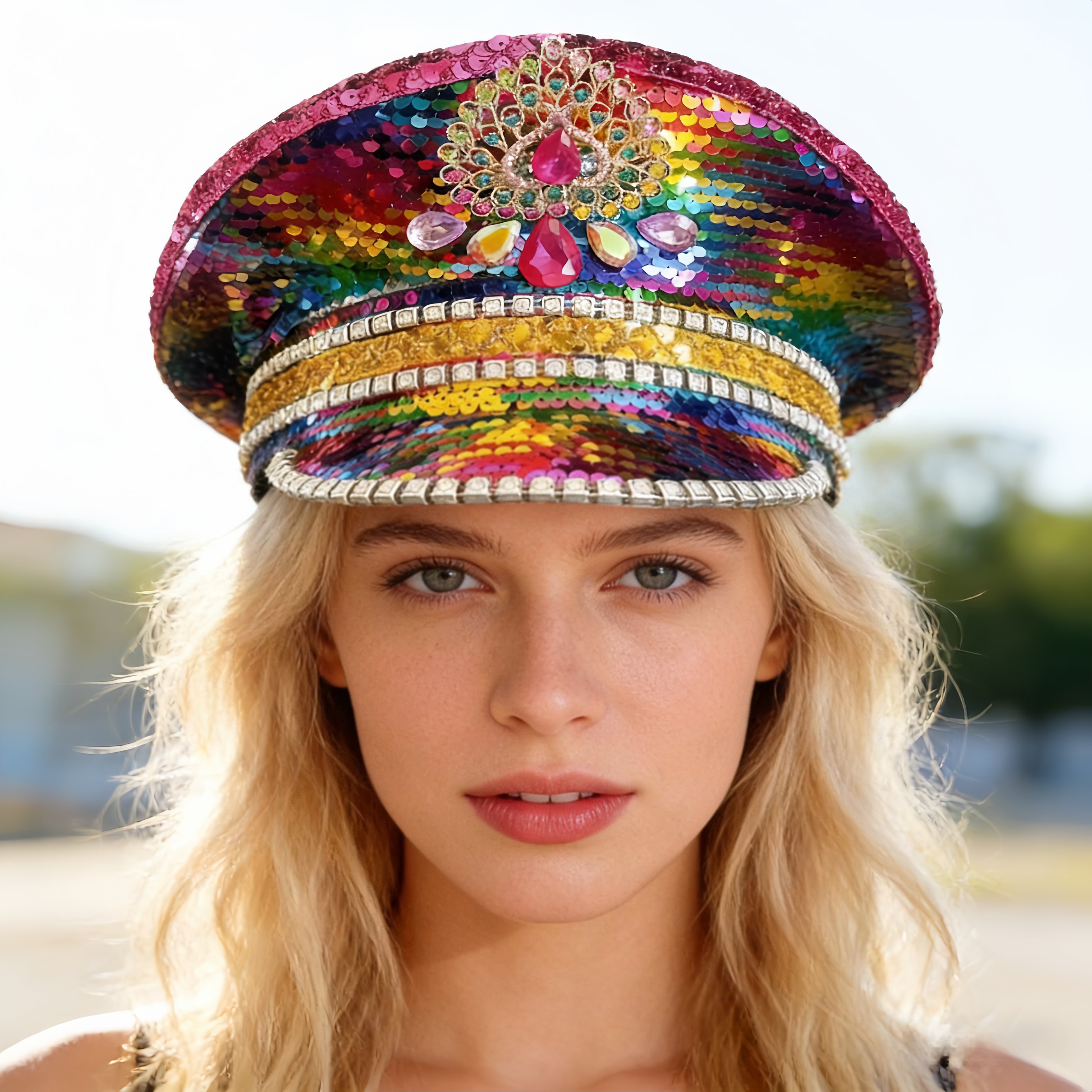 HongLuan Colourful Fashion Cap - مراجعة Vintage Fashion Hats وسعره