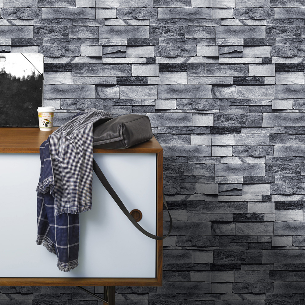 Light Gray Brick Peel And Stic - مراجعة Vintage Fashion Wallpaper وسعره