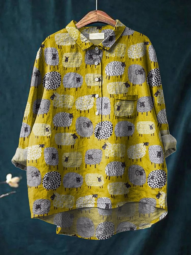 Vintage Lovely Sheep Art Patte - مراجعة Vintage Fashion Patterns وسعره
