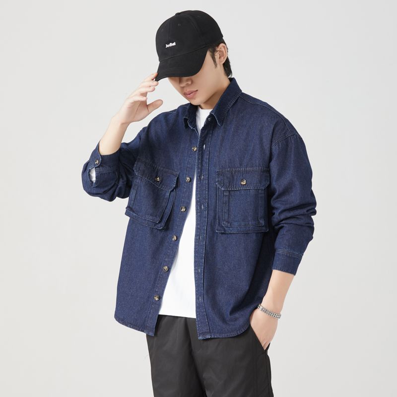 Pure Cotton Tooling Shirts Men - مراجعة Vintage Fashion Streetwear وسعره