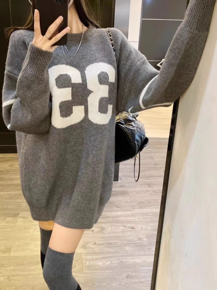 Y2K Vintage Knitted Sweater Wo - مراجعة Vintage Fashion Streetwear وسعره