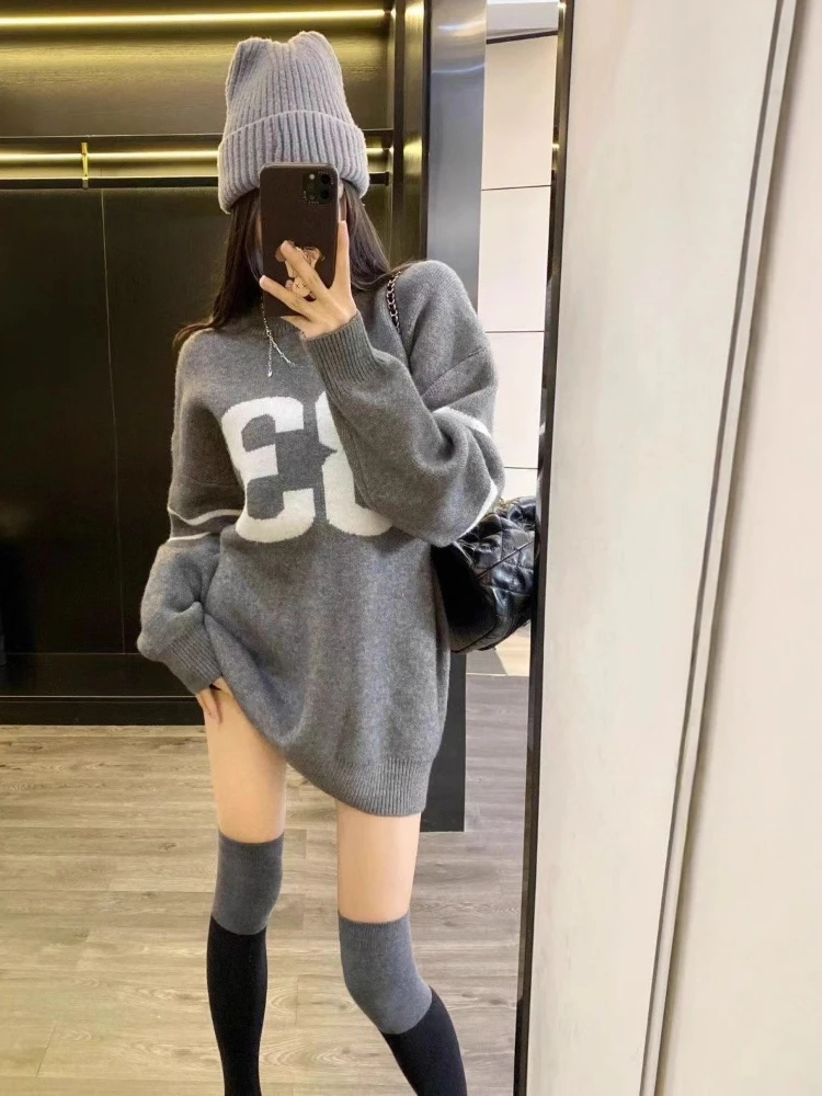 Y2K Vintage Knitted Sweater Wo - مراجعة Vintage Fashion Streetwear وسعره