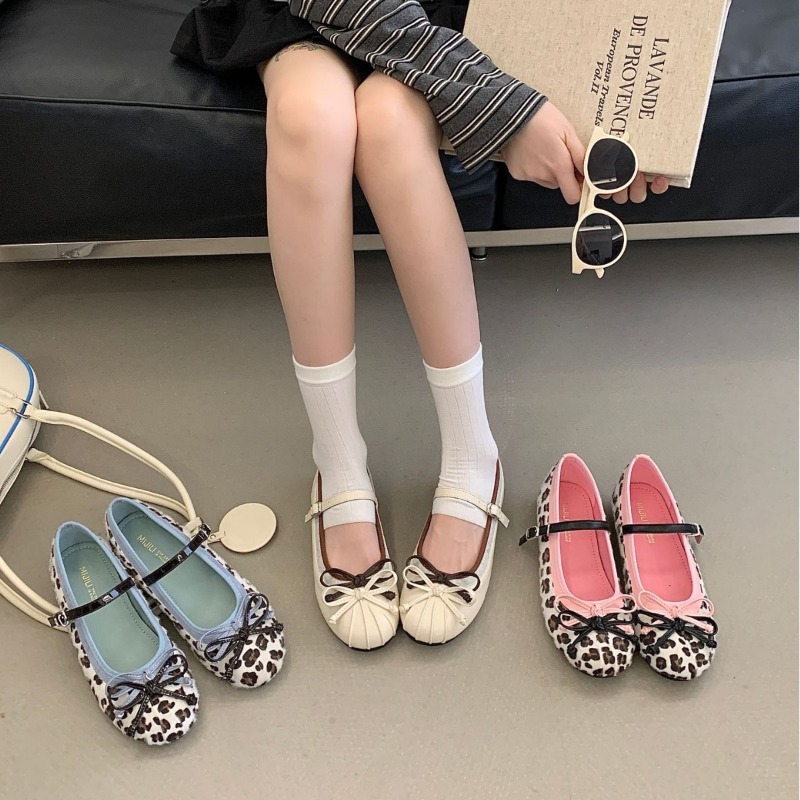 Women's Leopard Print Mary Jan - مراجعة Vintage Old Fashion وسعره