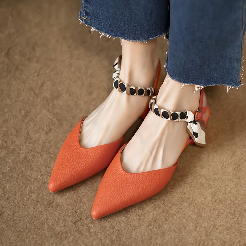 Summer French Pointy Women's S - مراجعة Vintage Fashion Style Female وسعره