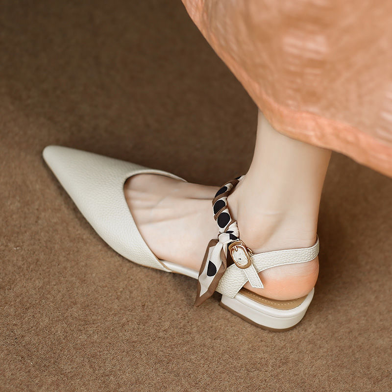 Summer French Pointy Women's S - مراجعة Vintage Fashion Style Female وسعره
