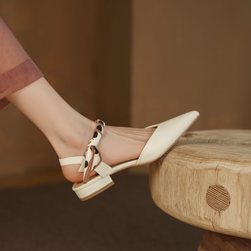 Summer French Pointy Women's S - مراجعة Vintage Fashion Style Female وسعره