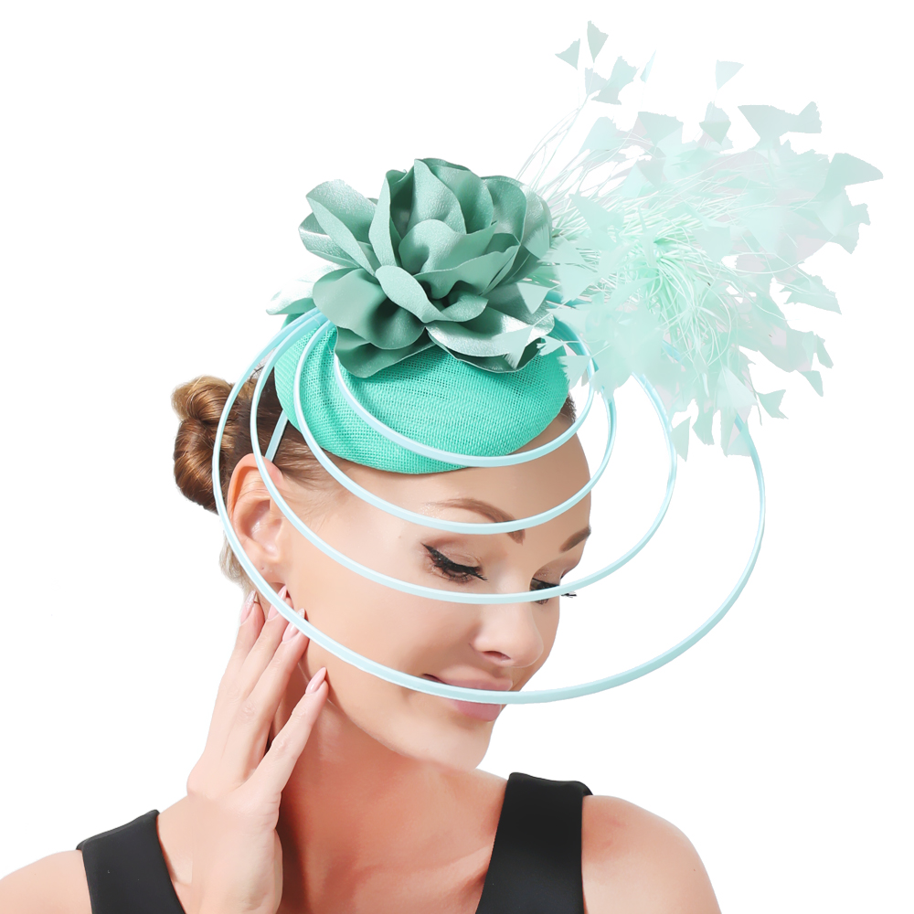 Beauty Pink Ladies Event Fasin - مراجعة Vintage Fashion Hats وسعره