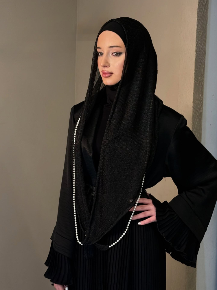 New Dubai Hood Hijab Pearl Lan - مراجعة Vintage Fashion Hats وسعره
