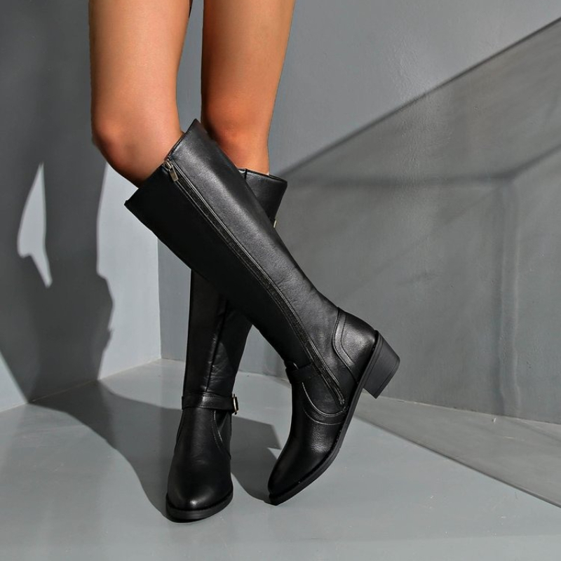 Women Knee High Boots Platform - مراجعة Vintage Old Fashion وسعره