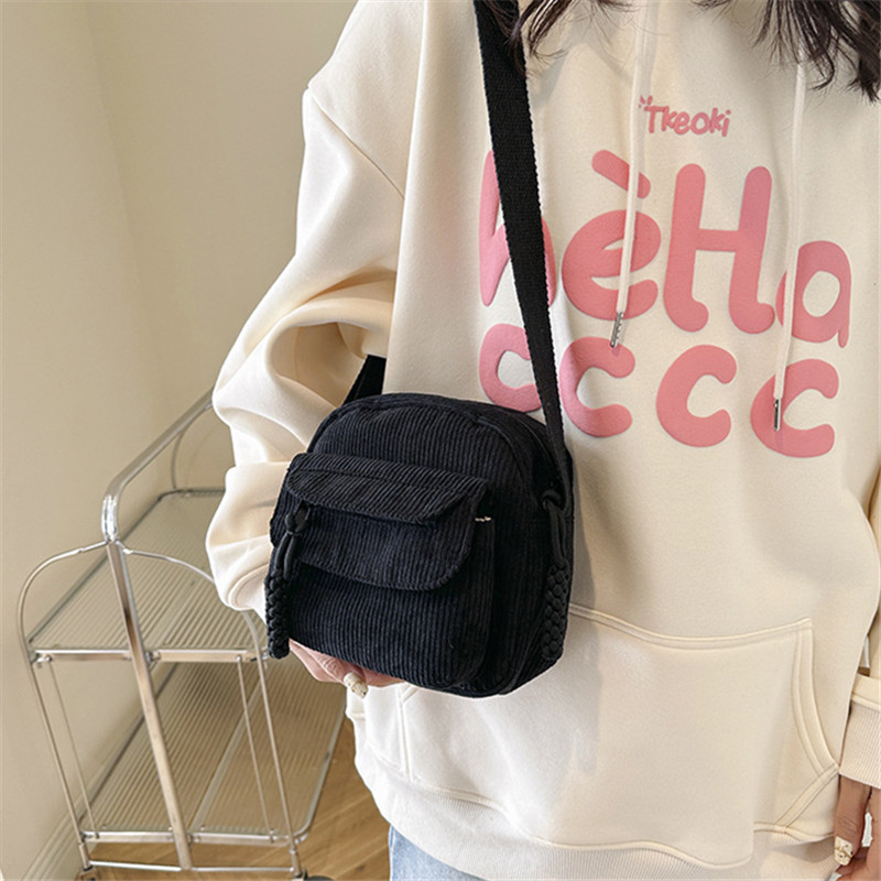 Vintage Corduroy Crossbody Bag - مراجعة Vintage Fashion Patterns وسعره