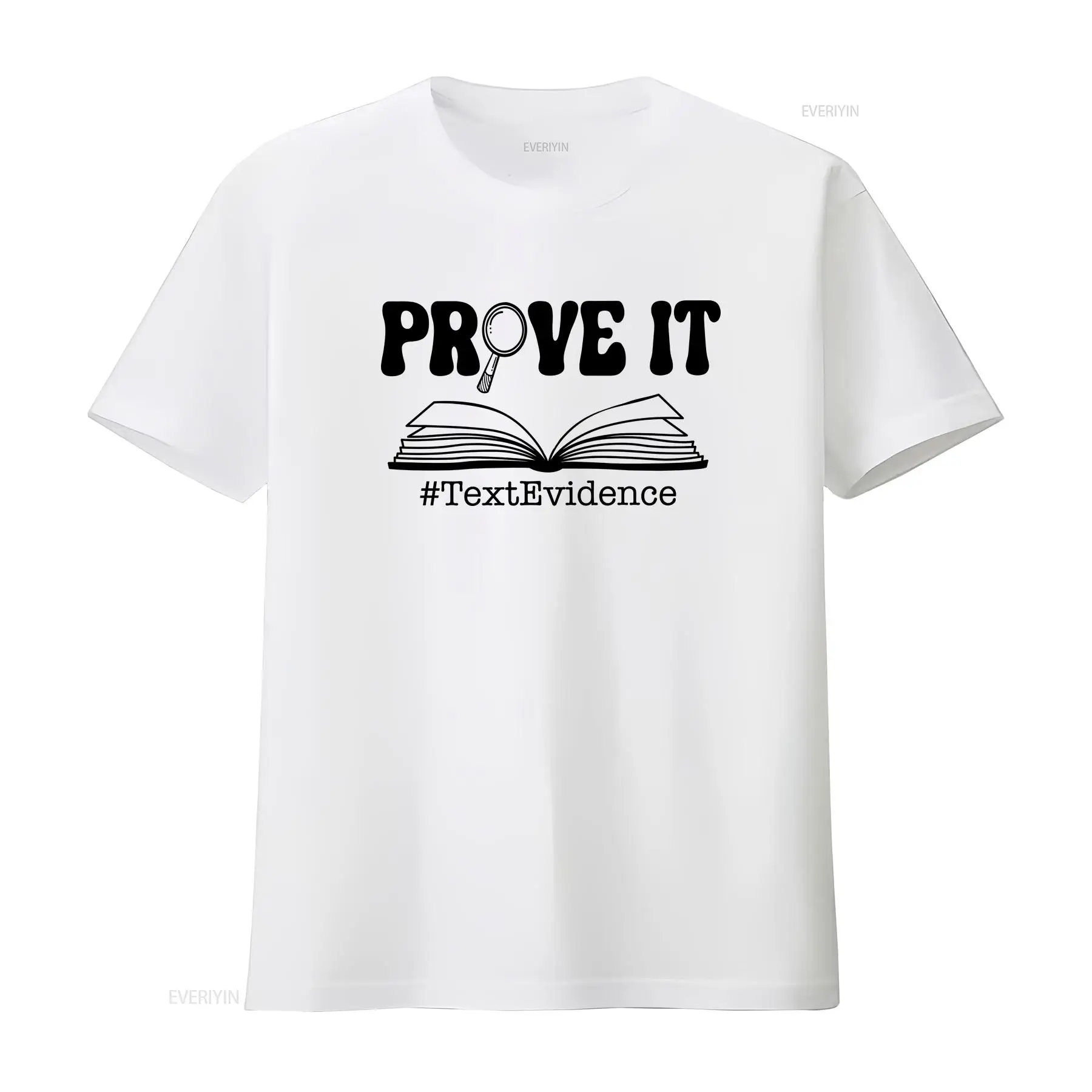 Prove it Text Evidence T Shirt - مراجعة Vintage Fashion Research وسعره