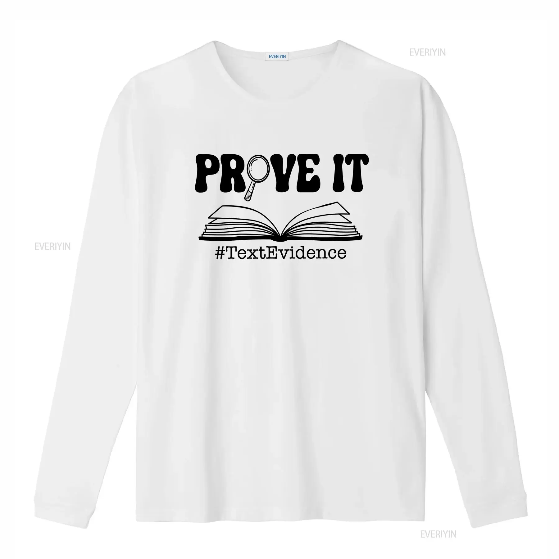 Prove it Text Evidence T Shirt - مراجعة Vintage Fashion Research وسعره