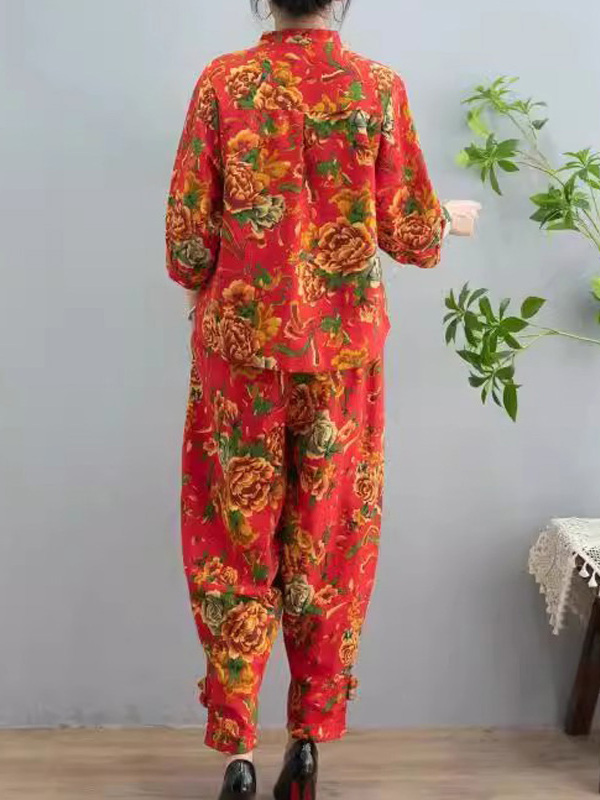 Spring Autumn Women's Ethnic S - مراجعة Vintage Fashion Patterns وسعره