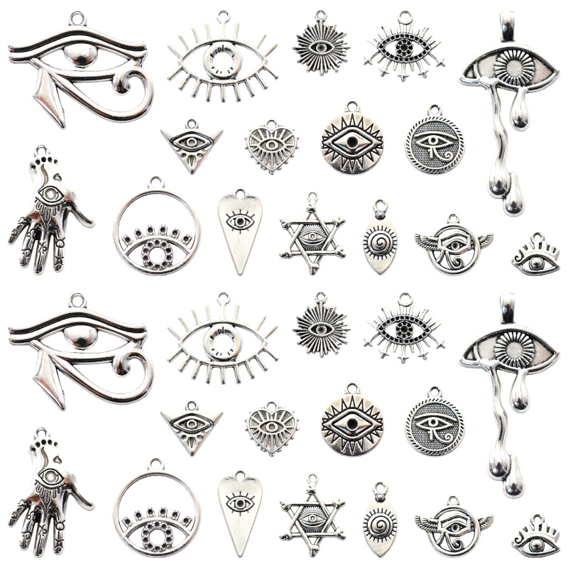 16pcs Mixed Eye of Horus Charm - مراجعة Vintage Fashion Nz وسعره