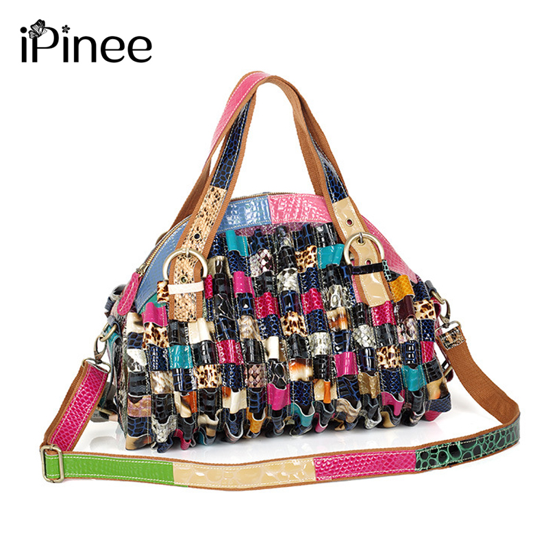 iPinee Brand Leather Bags Fema - مراجعة Vintage Fashion Patterns وسعره