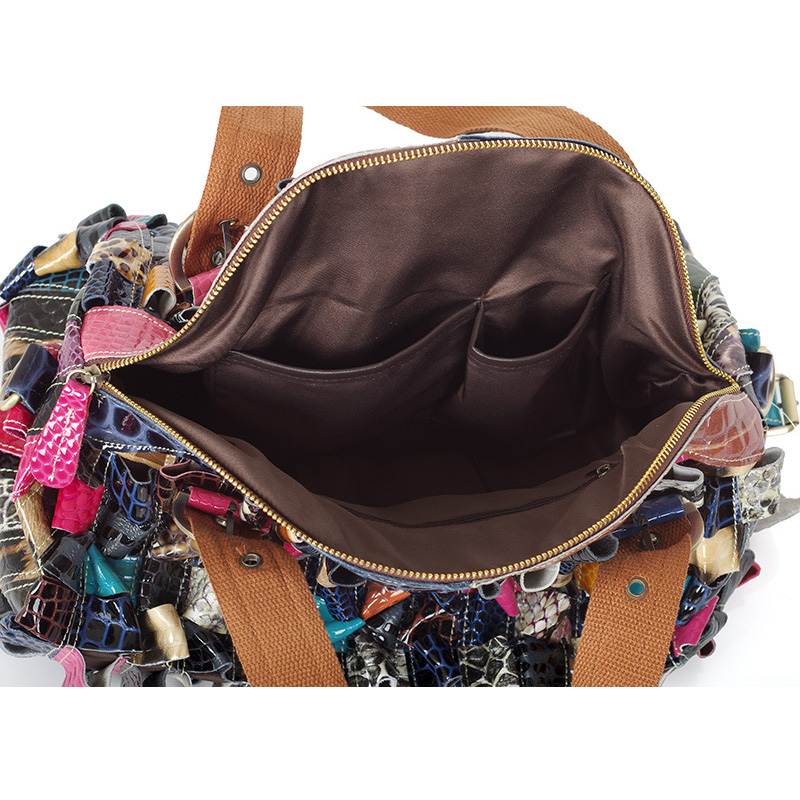 iPinee Brand Leather Bags Fema - مراجعة Vintage Fashion Patterns وسعره