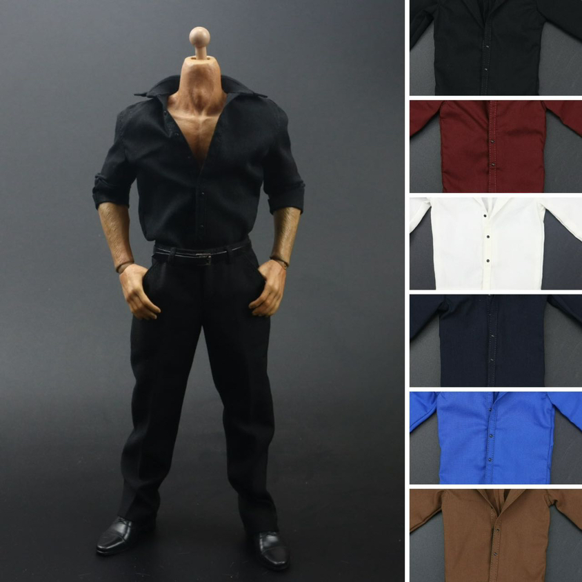 1/6 Soldier Solid Color Shirt  - مراجعة Vintage Fashion Dolls وسعره