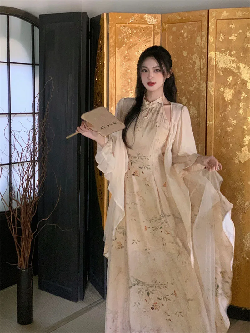 2025 Yellow Hollow Out Cheongs - مراجعة Vintage Fashion Looks وسعره