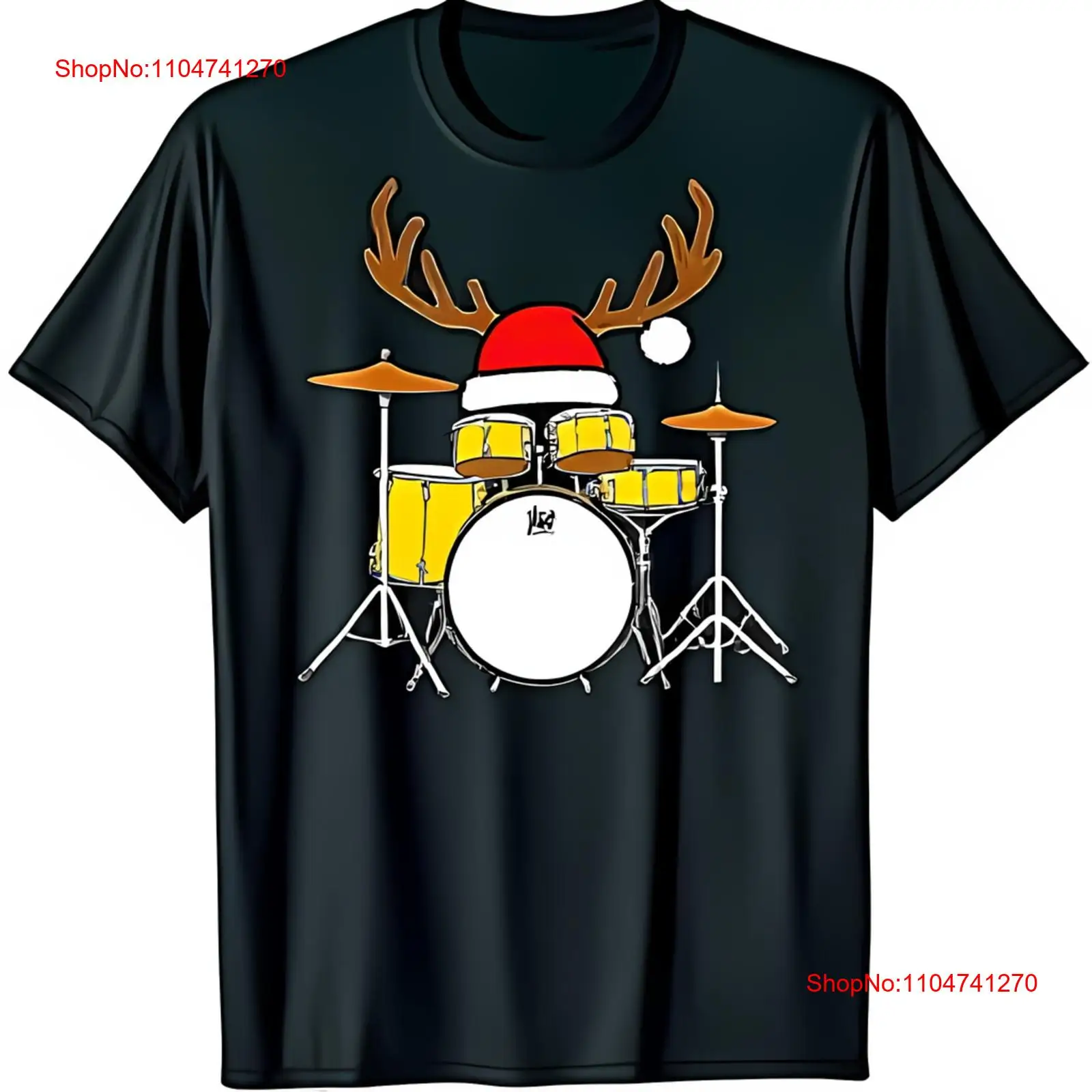 Fun Black T Shirt with Drum Se - مراجعة Vintage Fashion Hats وسعره